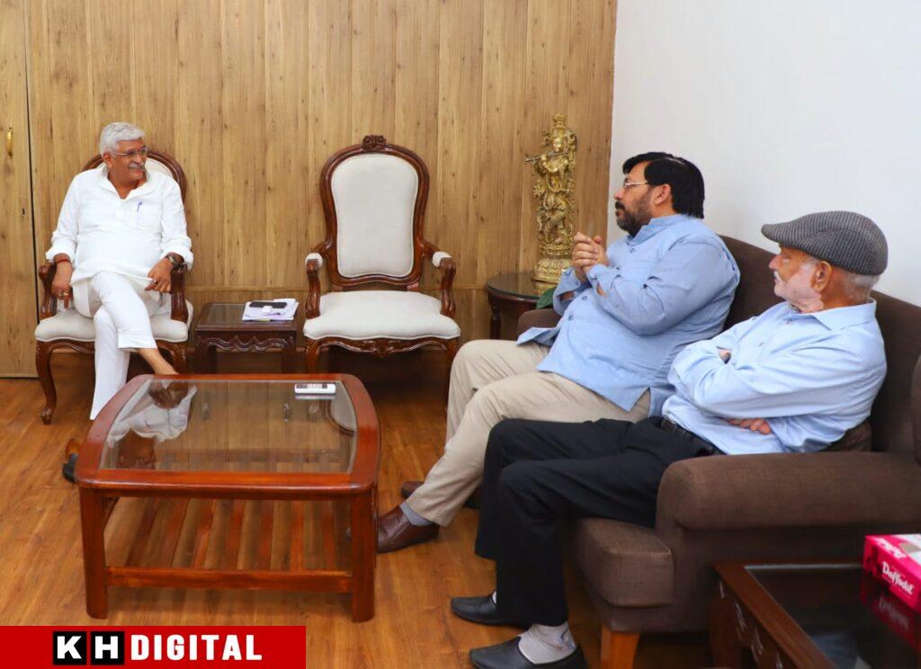 ਵੀਆਰਐਚਐਫ਼ ਪ੍ਰਤਿਨਿਧੀ ਮੰਡਲ ਨੇ ਕੇਂਦਰੀ ਮੰਤਰੀ ਗਜਿੰਦਰ ਸਿੰਘ ਸ਼ੇਖਾਵਤ ਨਾਲ ਕੀਤੀ ਮੁਲਾਕਾਤ