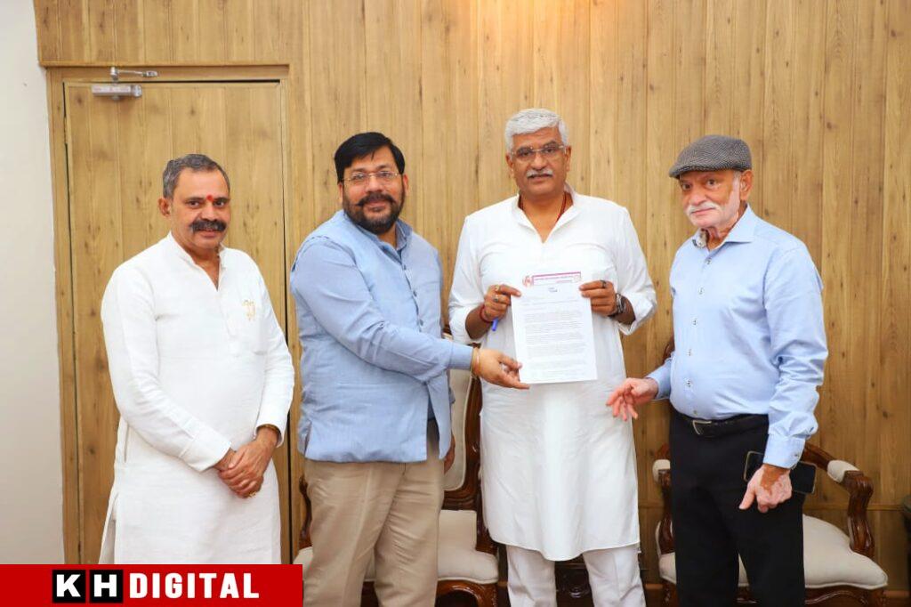 वीआरएचएफ प्रतिनिधिमंडल ने केंद्रीय मंत्री गजेंद्र सिंह शेखावत के साथ बैठक की*