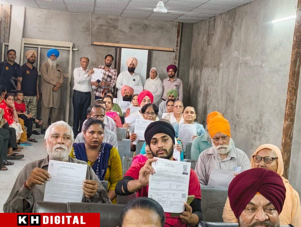 ਵਿਧਾਇਕ ਸਿੱਧੂ ਵਲੋਂ 100 ਤੋਂ ਵੱਧ ਲਾਭਪਾਤਰੀਆਂ ਨੂੰ ਬੁਢਾਪਾ ਪੈਨਸ਼ਨ ਜਾਰੀ ਸਮਾਜਿਕ ਸੁਰੱਖਿਆ ਸਕੀਮਾਂ ਦਾ ਲਾਭ ਵੀ ਘਰ-ਘਰ ਪਹੁੰਚਾਉਣ ਨੂੰ ਯਕੀਨੀ ਬਣਾਇਆ ਜਾਵੇਗਾ