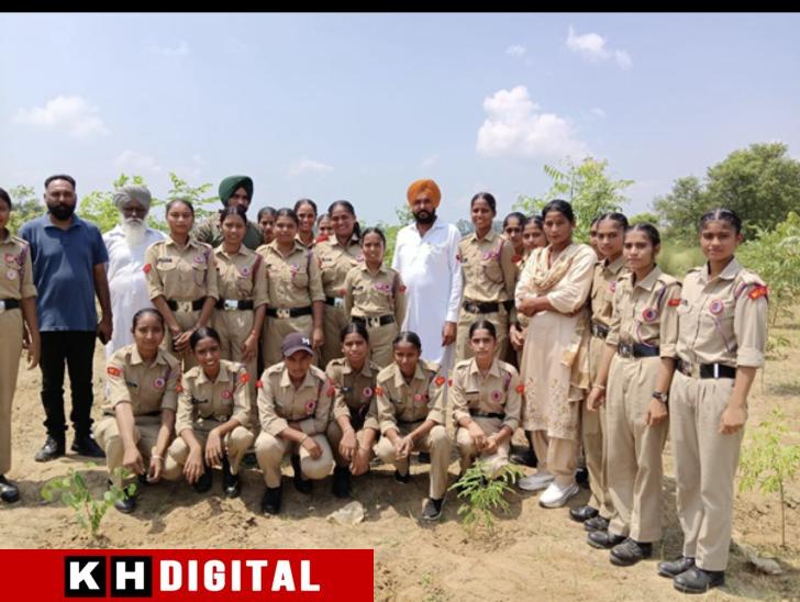 ਪਿੰਡ ਤਾਜਪੁਰਾ ਵਿਖੇ 3 ਪੀਬੀ (ਜੀ) ਬੀਐਨ ਐਨਸੀਸੀ ਲੁਧਿਆਣਾ ਦੁਆਰਾ ਰੁੱਖ ਲਗਾਉਣ ਦੀ ਮੁਹਿੰਮ