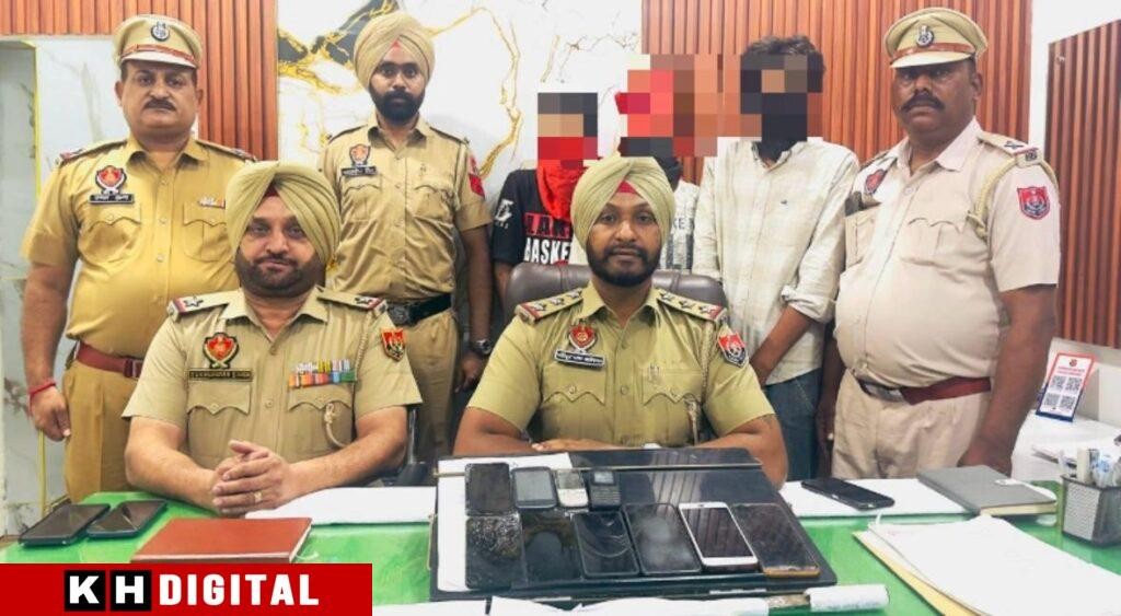 ਸਨੈਚਰ( ਝਪਟਮਾਰ) ਗ੍ਰਿਫ਼ਤਾਰ, ਮੋਬਾਇਲ ਫੋਨ, ਕਿਰਪਾਨ ਲੋਹਾ ਤੇ ਮੋਟਰਸਾਈਕਲ ਬ੍ਰਾਮਦ