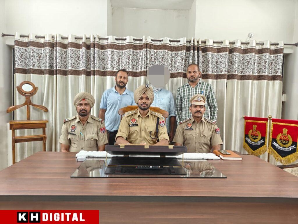 ਸਾਈਬਰ ਧੋਖਾਧੜੀ ਕਰਨ ਵਾਲਾ ਦੋਸ਼ੀ ਕਾਬੂ