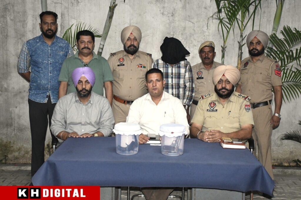 ਕਮਿਸ਼ਨਰੇਟ ਪੁਲਿਸ ਲੁਧਿਆਣਾ ਵੱਲੋਂ ਕਤਲ ਮਾਮਲੇ ਦਾ ਖੁਲਾਸਾ — ਇੱਕ ਦੋਸ਼ੀ ਹਥਿਆਰ ਸਮੇਤ ਕਾਬੂ