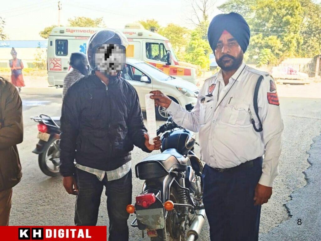 ਲੁਧਿਆਣਾ ਕਮਿਸ਼ਨਰੇਟ ਪੁਲਿਸ ਵੱਲੋਂ ਬਿਨਾਂ ਨੰਬਰ ਪਲੇਟ ਅਤੇ ਗਲਤ ਪੈਟਰਨ ਵਾਲੀਆਂ ਨੰਬਰ ਪਲੇਟਾਂ ਖ਼ਿਲਾਫ਼ ਖ਼ਾਸ ਟ੍ਰੈਫ਼ਿਕ ਮੁਹਿੰਮ; 882 ਚਾਲਾਨ ਜਾਰੀ