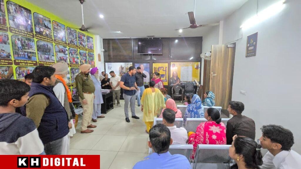 ਵਿਧਾਇਕ ਛੀਨਾ ਦੀ ਅਗਵਾਈ ’ਚ ਲਾਭਪਾਤਰੀਆਂ ਦੇ ਭਰਵਾਏ ਫਾਰਮ